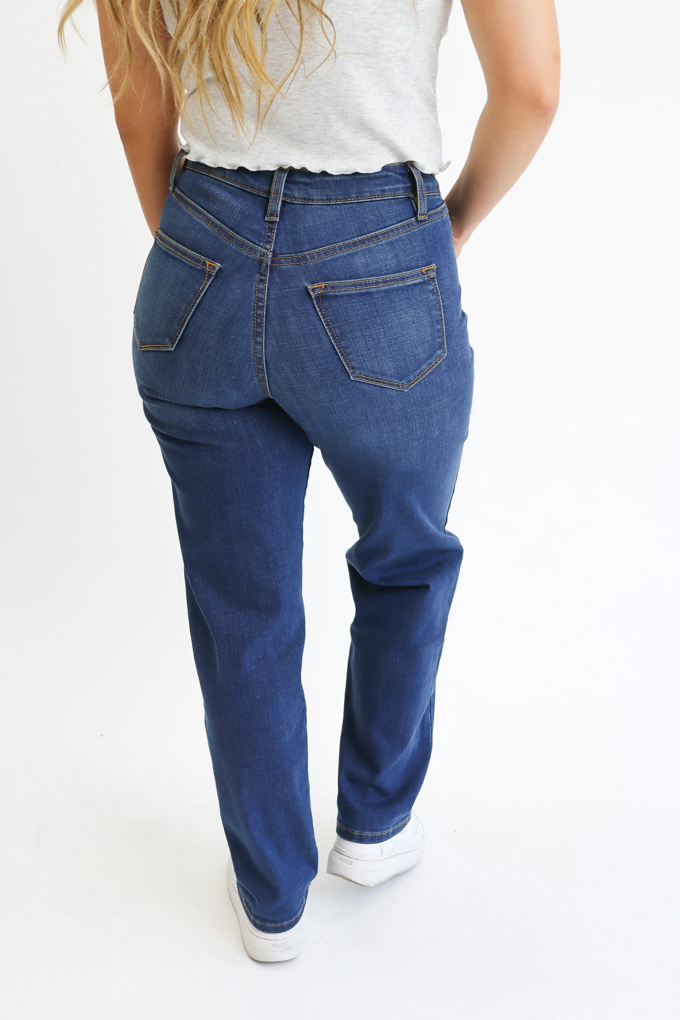 AJ OG Tummy Control Boyfriend/Wide Leg Jean *Final Sale* - Image 10