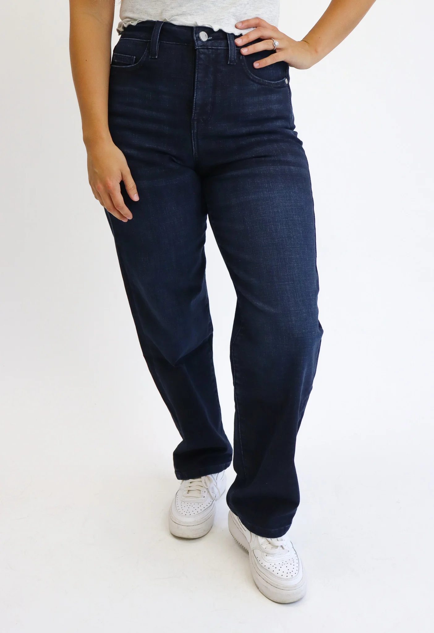 AJ OG Tummy Control Boyfriend/Wide Leg Jean *Final Sale* - Image 11