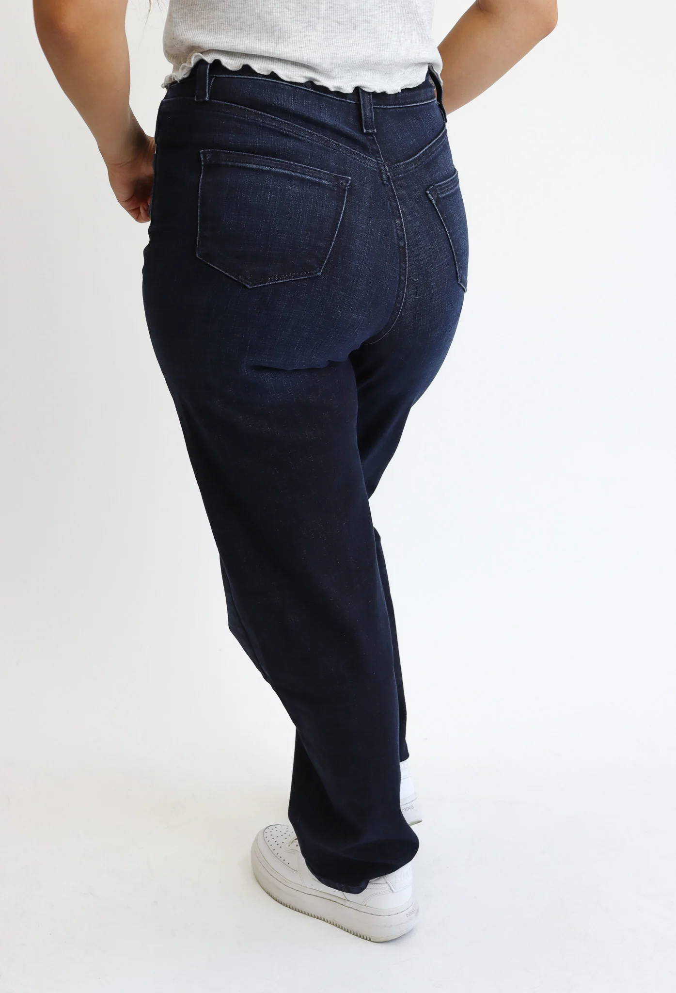AJ OG Tummy Control Boyfriend/Wide Leg Jean *Final Sale* - Image 13