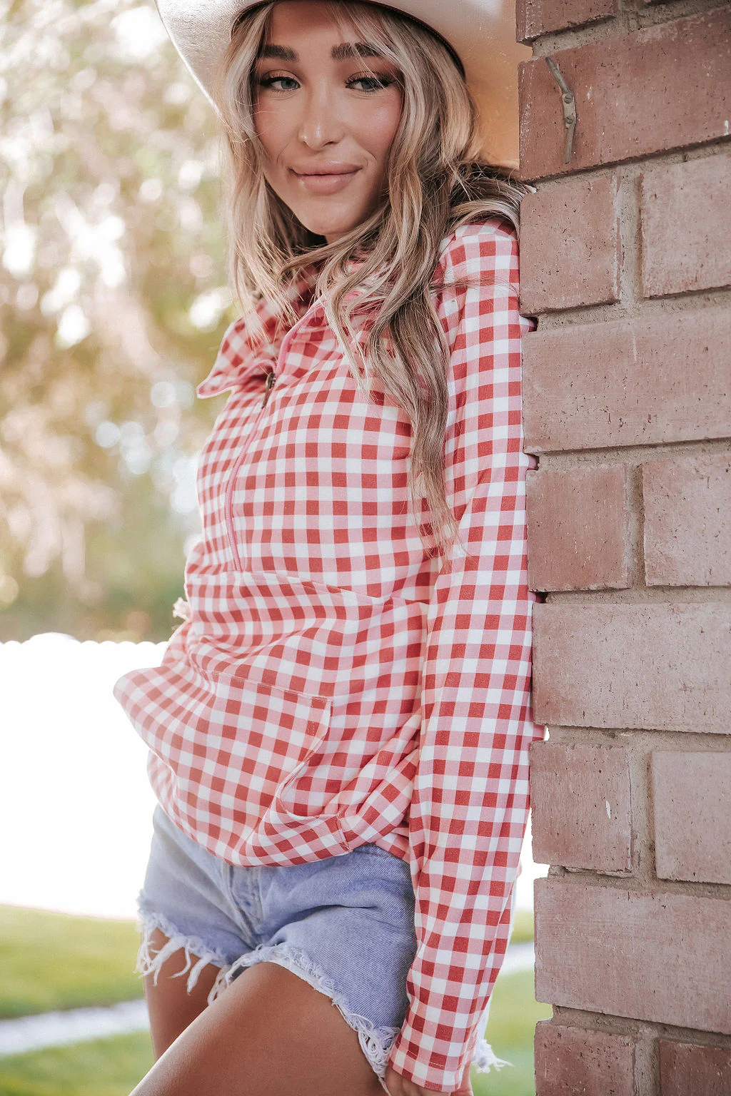 Ampersand Ladybug Picnic Half Zip Sweatshirt - Image 2