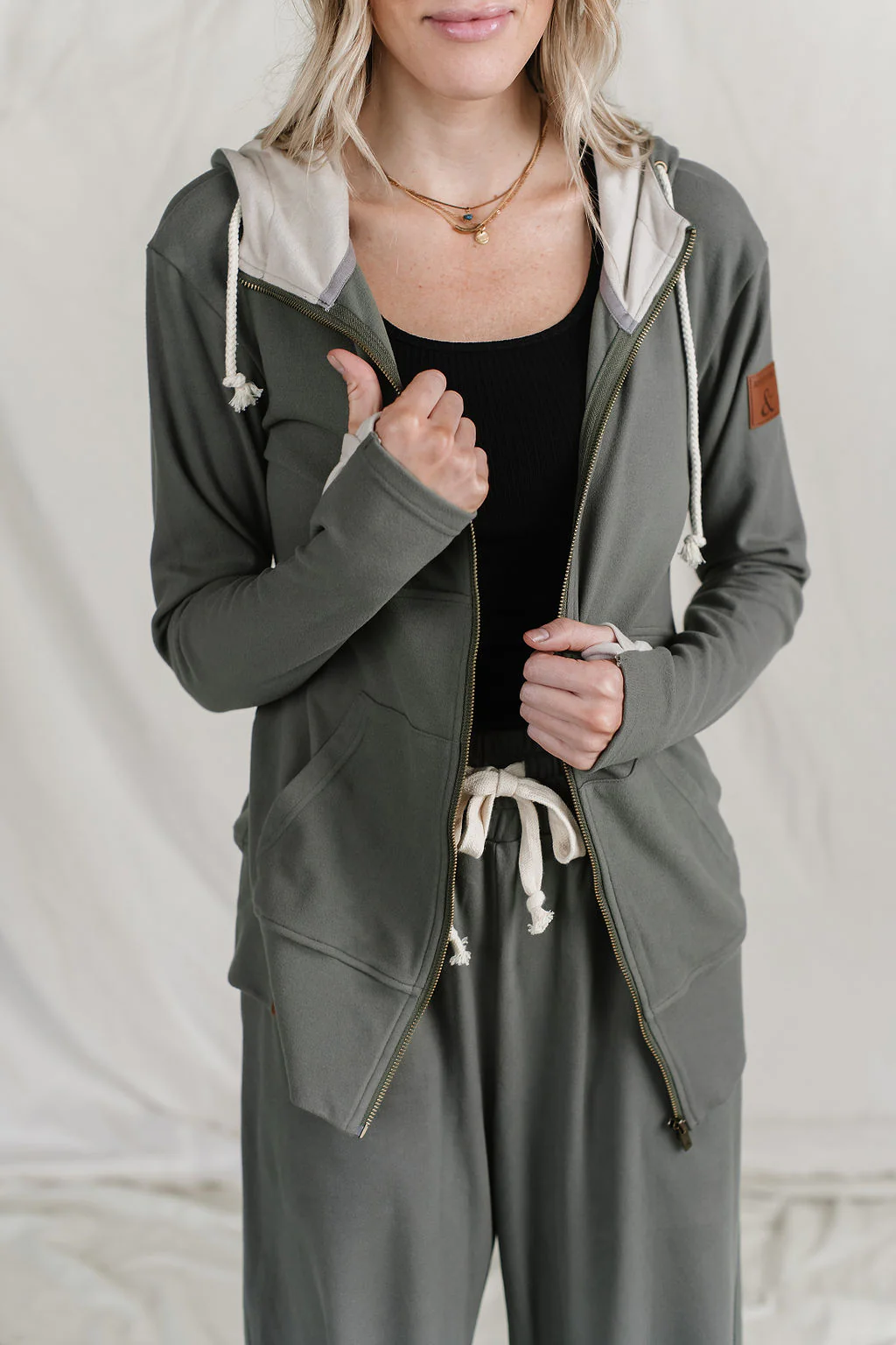 Ampersand Performance Fleece Fullzip- Wanderlust - Image 2