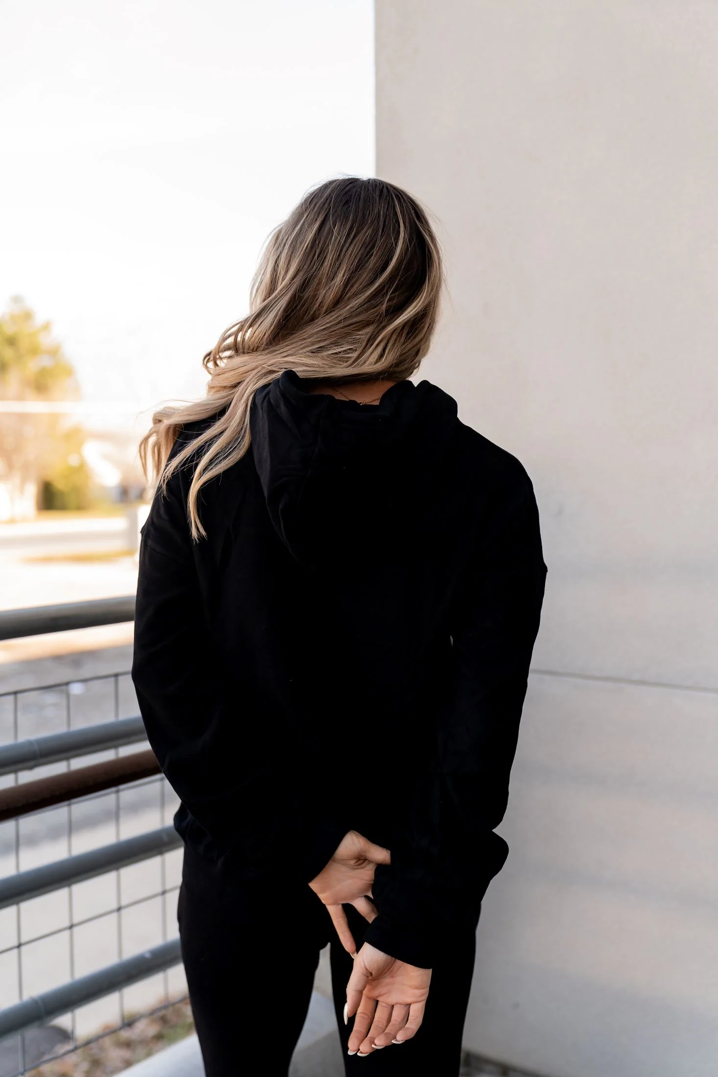 Ampersand Poppy Seed Performance Fleece University Hoodie - Image 5