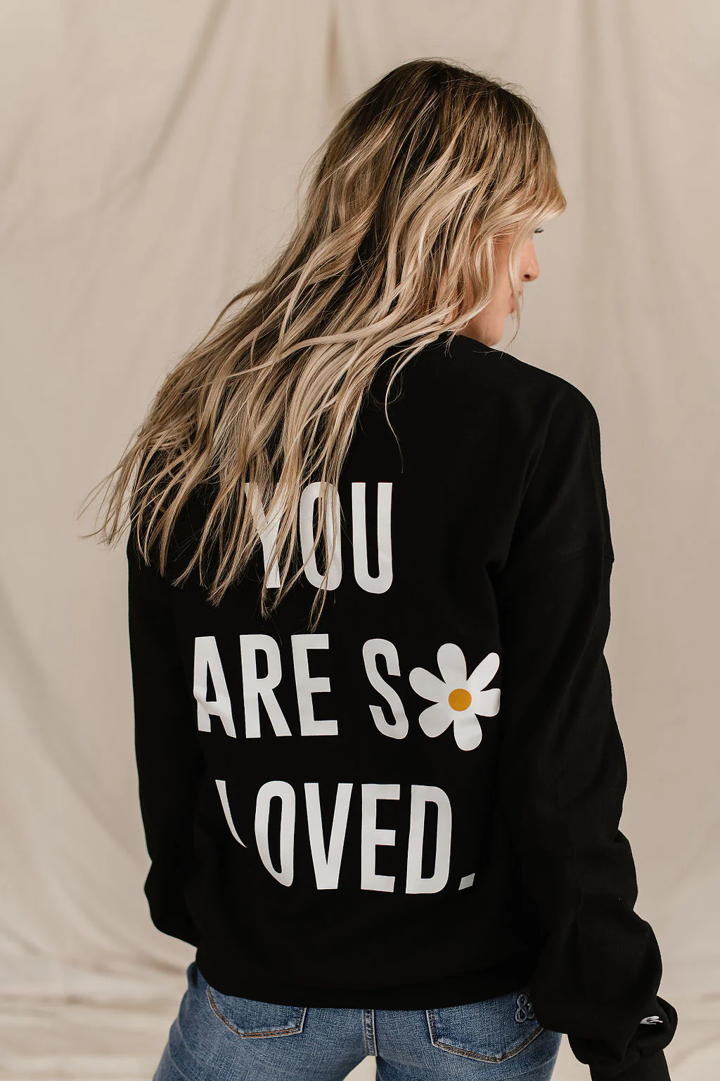 Ampersand You Are So Loved University Pullover - Image 6