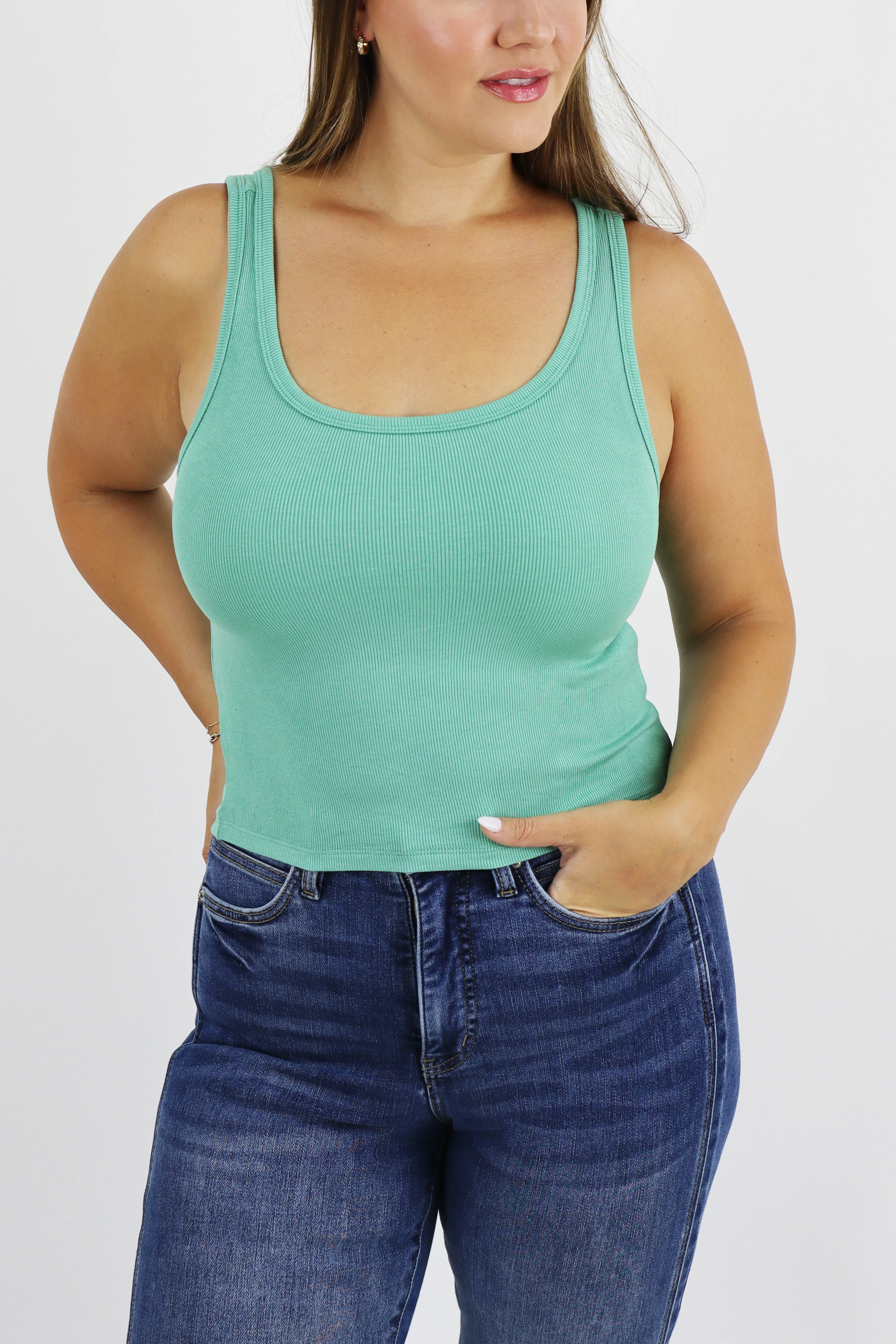 The Micro Ribbed Tank - Image 19