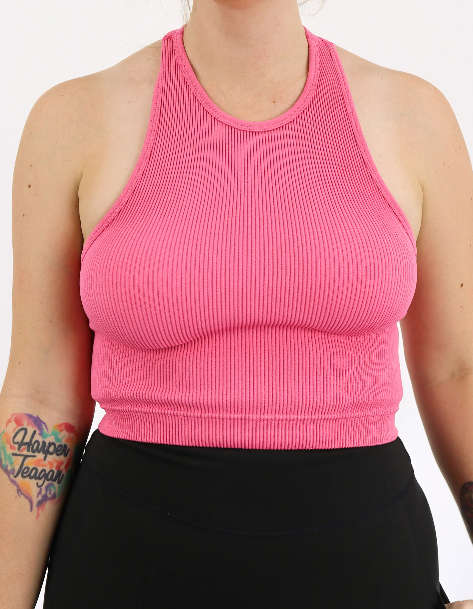 The Essential Crop | Racerback Bralette - Final Sale - Image 16