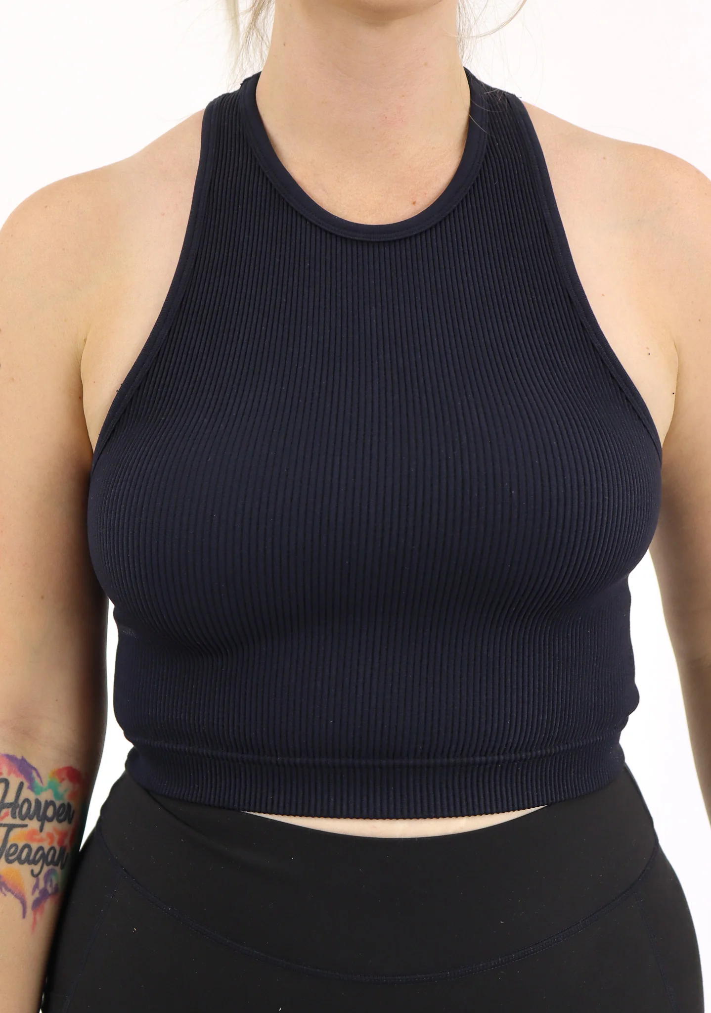 The Essential Crop | Racerback Bralette - Final Sale - Image 17