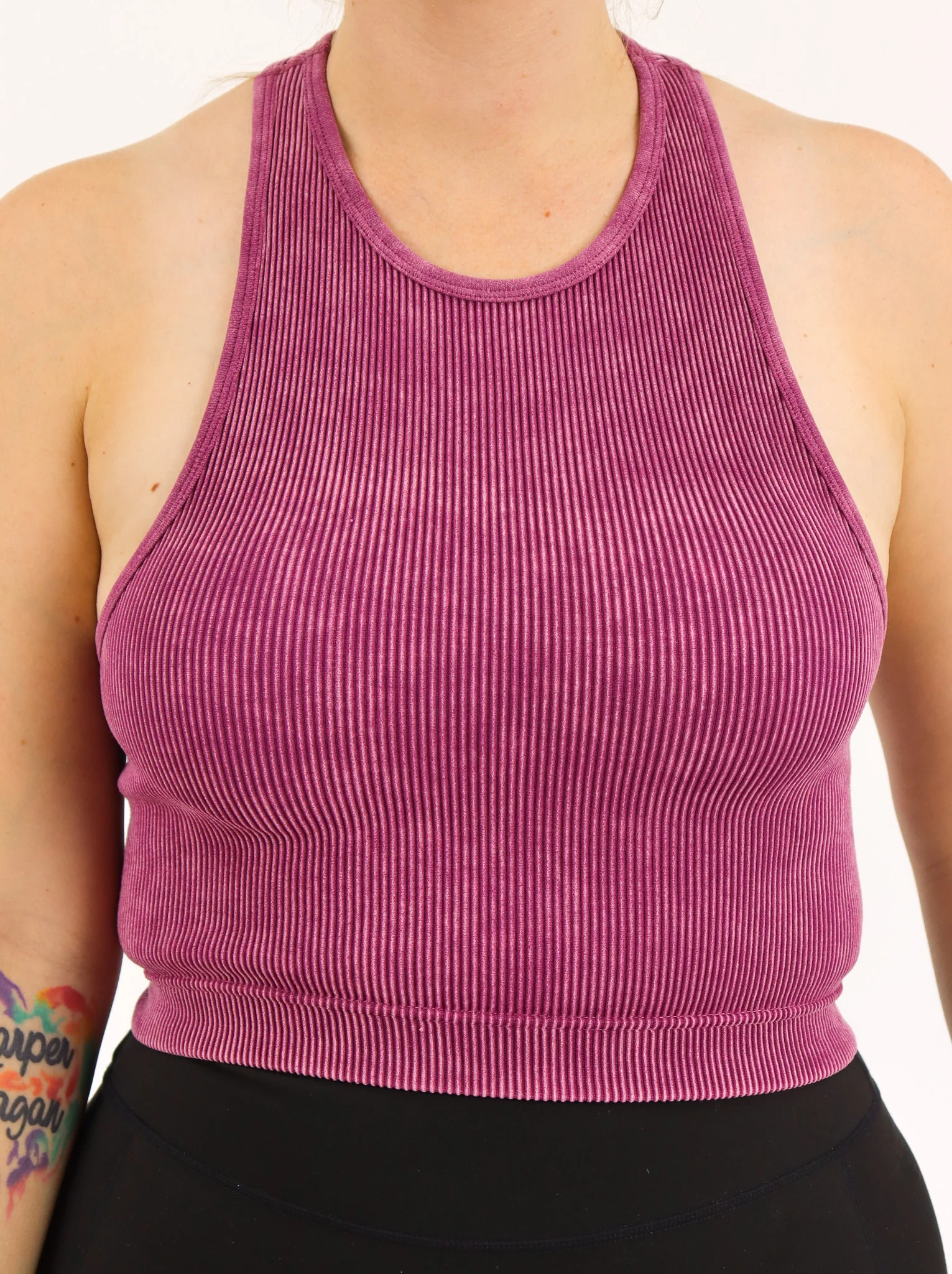 The Essential Crop | Racerback Bralette - Final Sale - Image 4