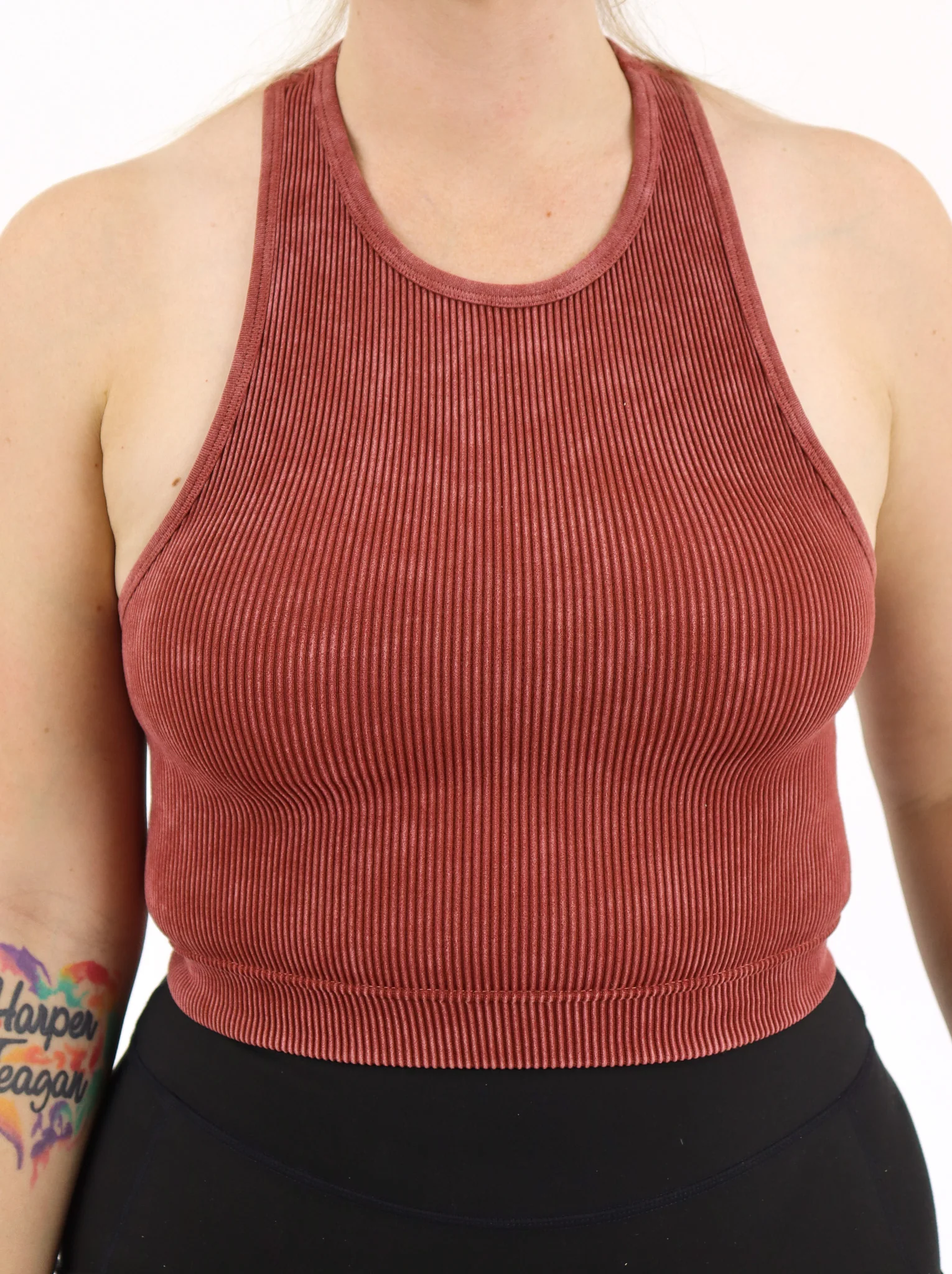 The Essential Crop | Racerback Bralette - Final Sale - Image 5
