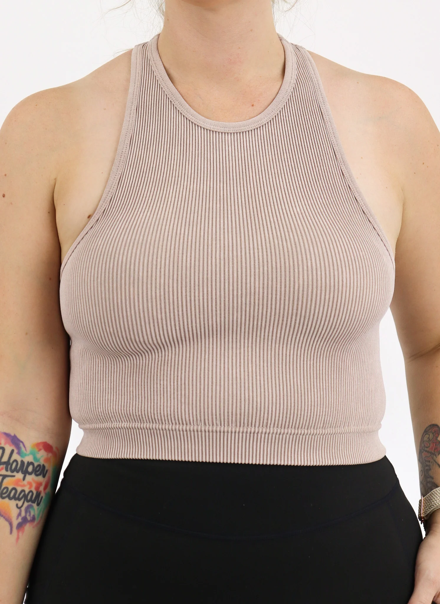 The Essential Crop | Racerback Bralette - Final Sale - Image 7