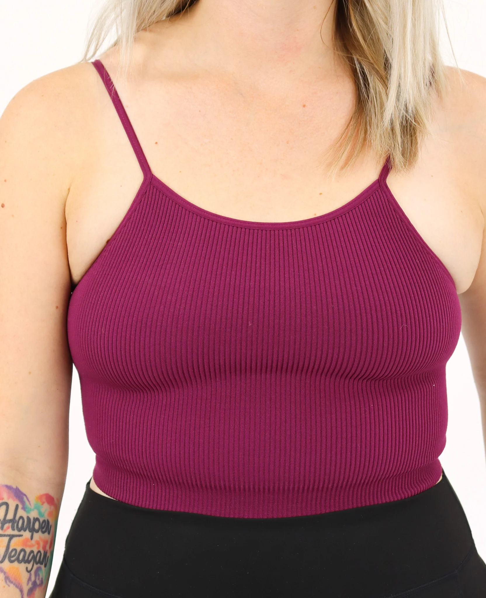 The Essential Crop | Skinny Strap Bralette - Final Sale - Image 10