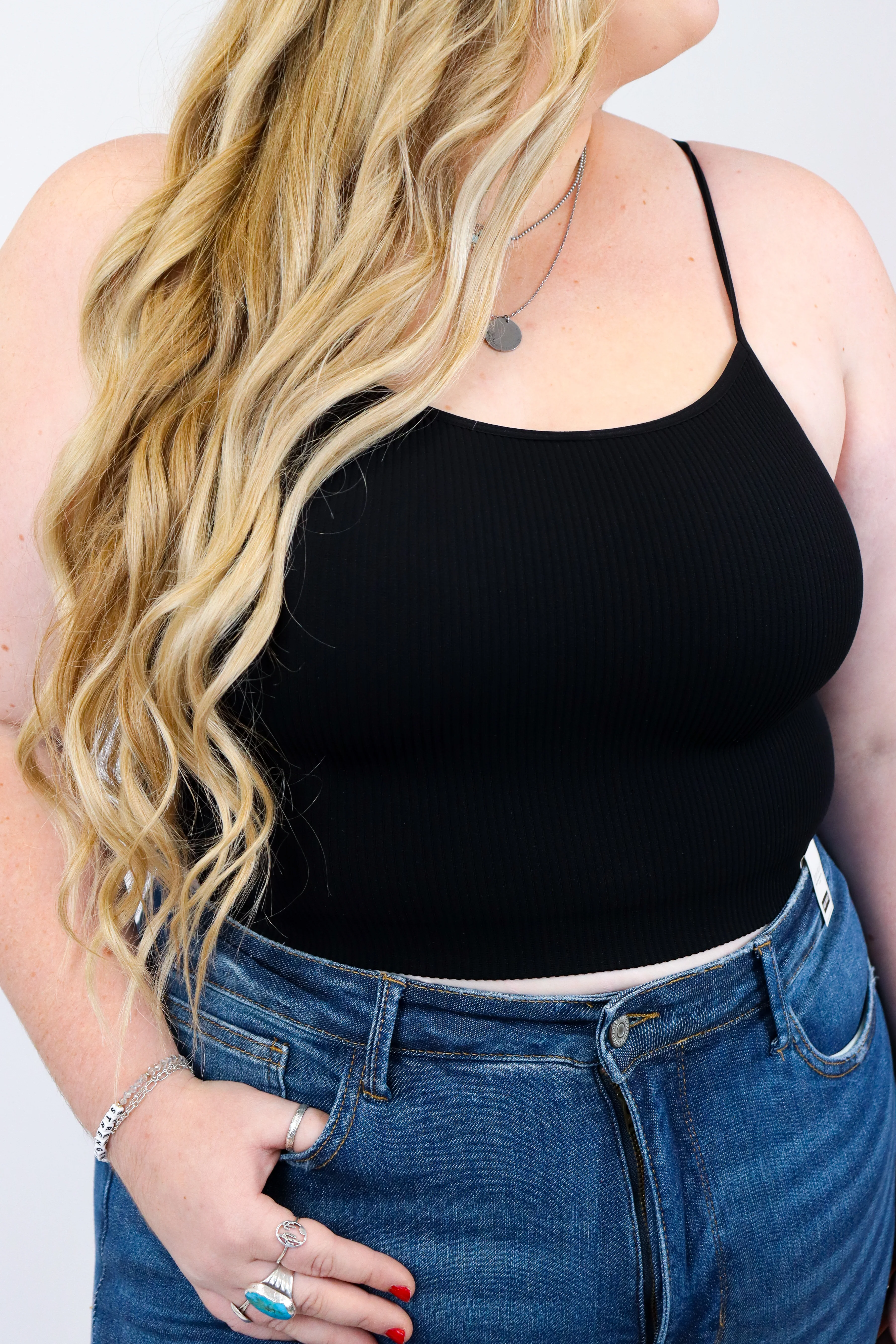 The Essential Crop | Skinny Strap Bralette - Final Sale - Image 4