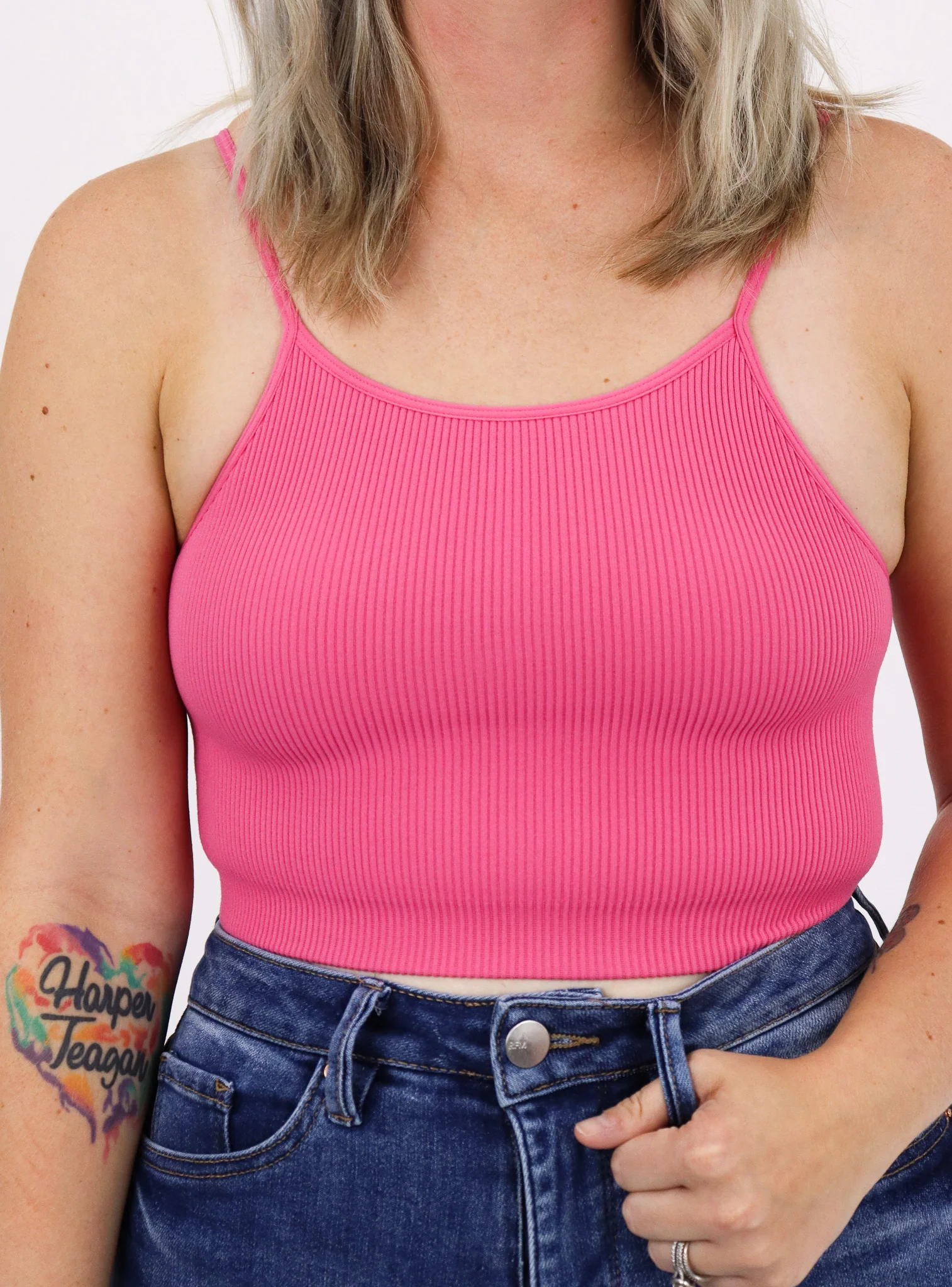 The Essential Crop | Skinny Strap Bralette - Final Sale - Image 7