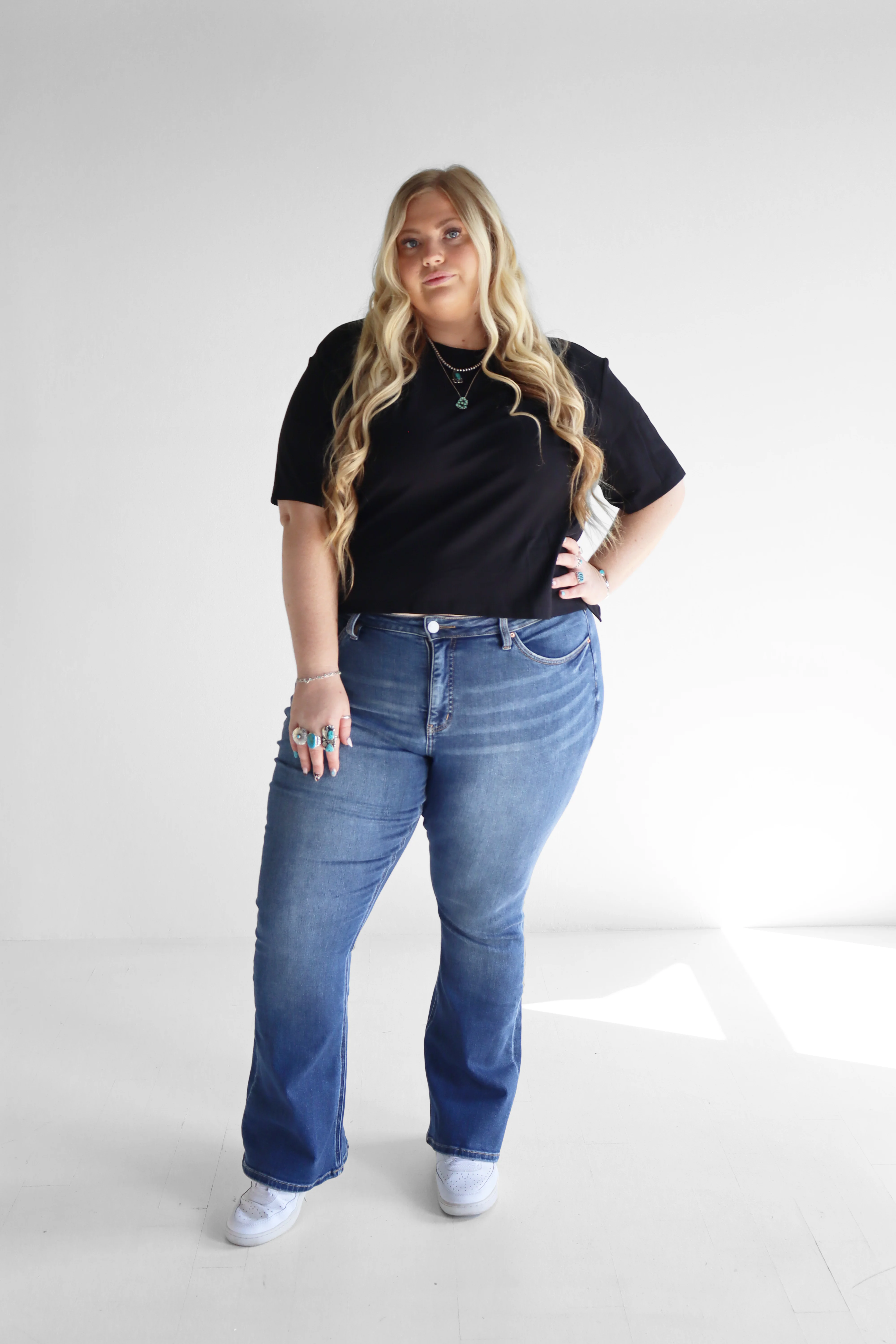 The Everyday Flare Tummy Control Jean - Image 7