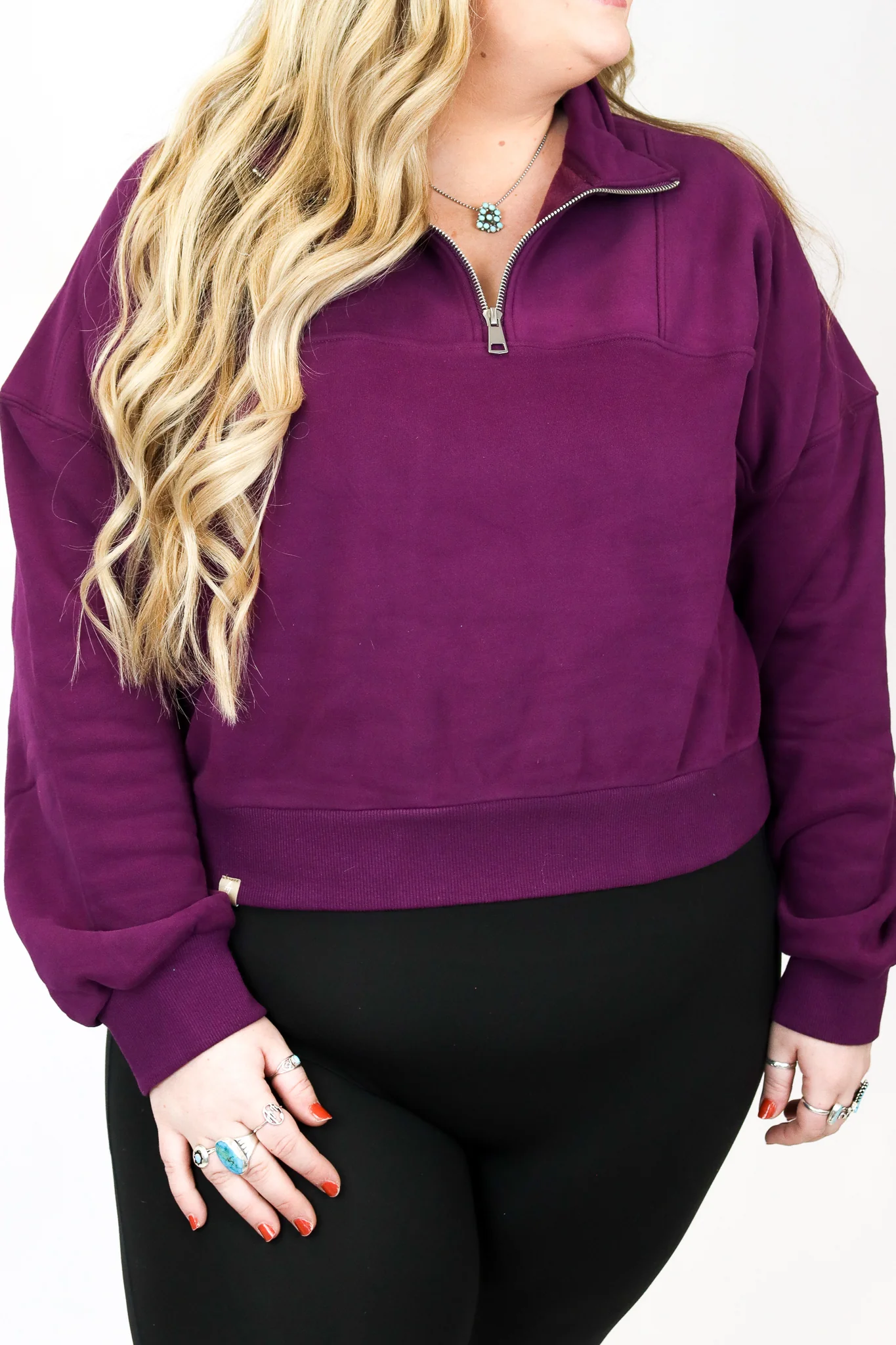 The Crop Weekender Quarter Zip - Final Sale - Image 19