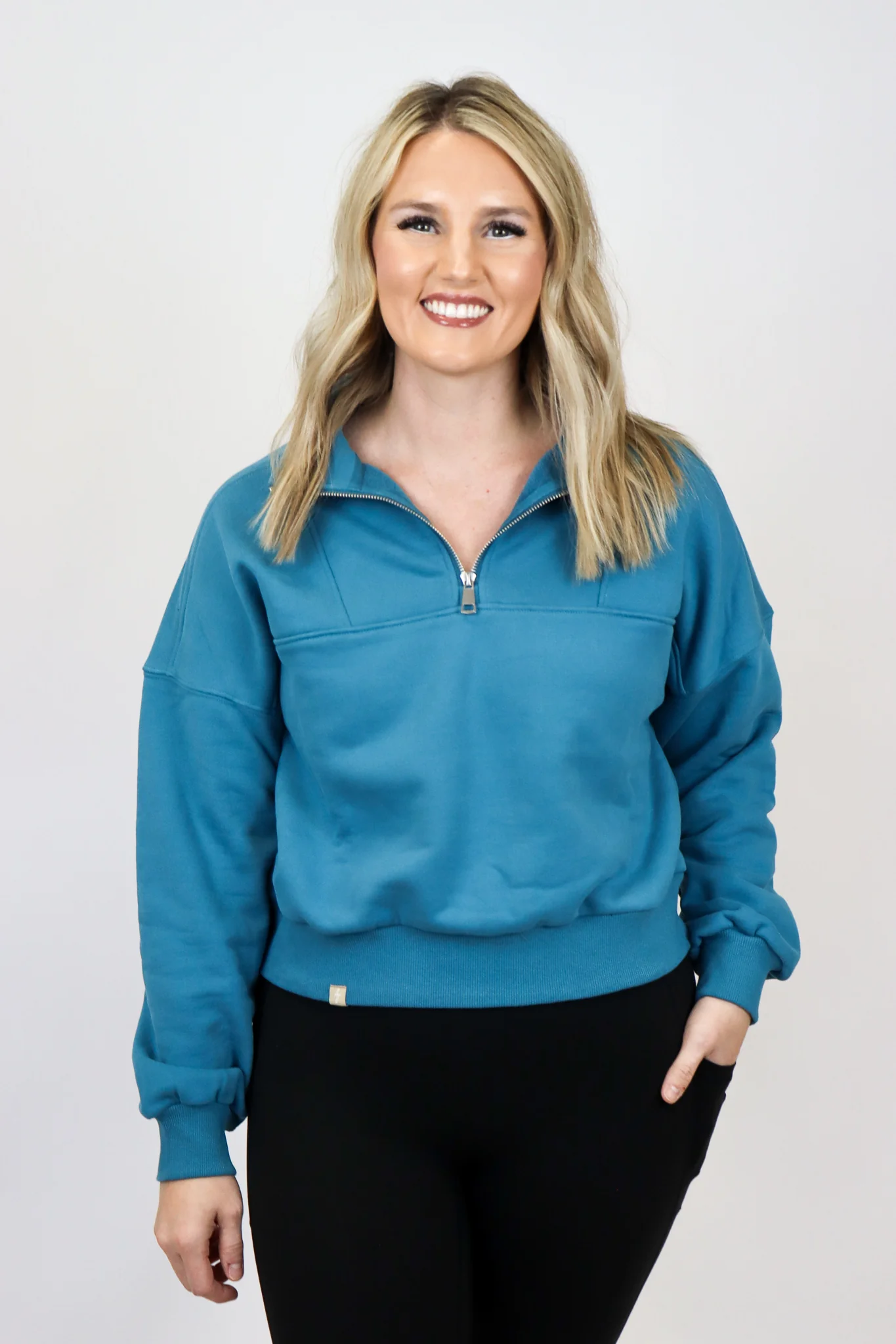 The Crop Weekender Quarter Zip - Final Sale - Image 7