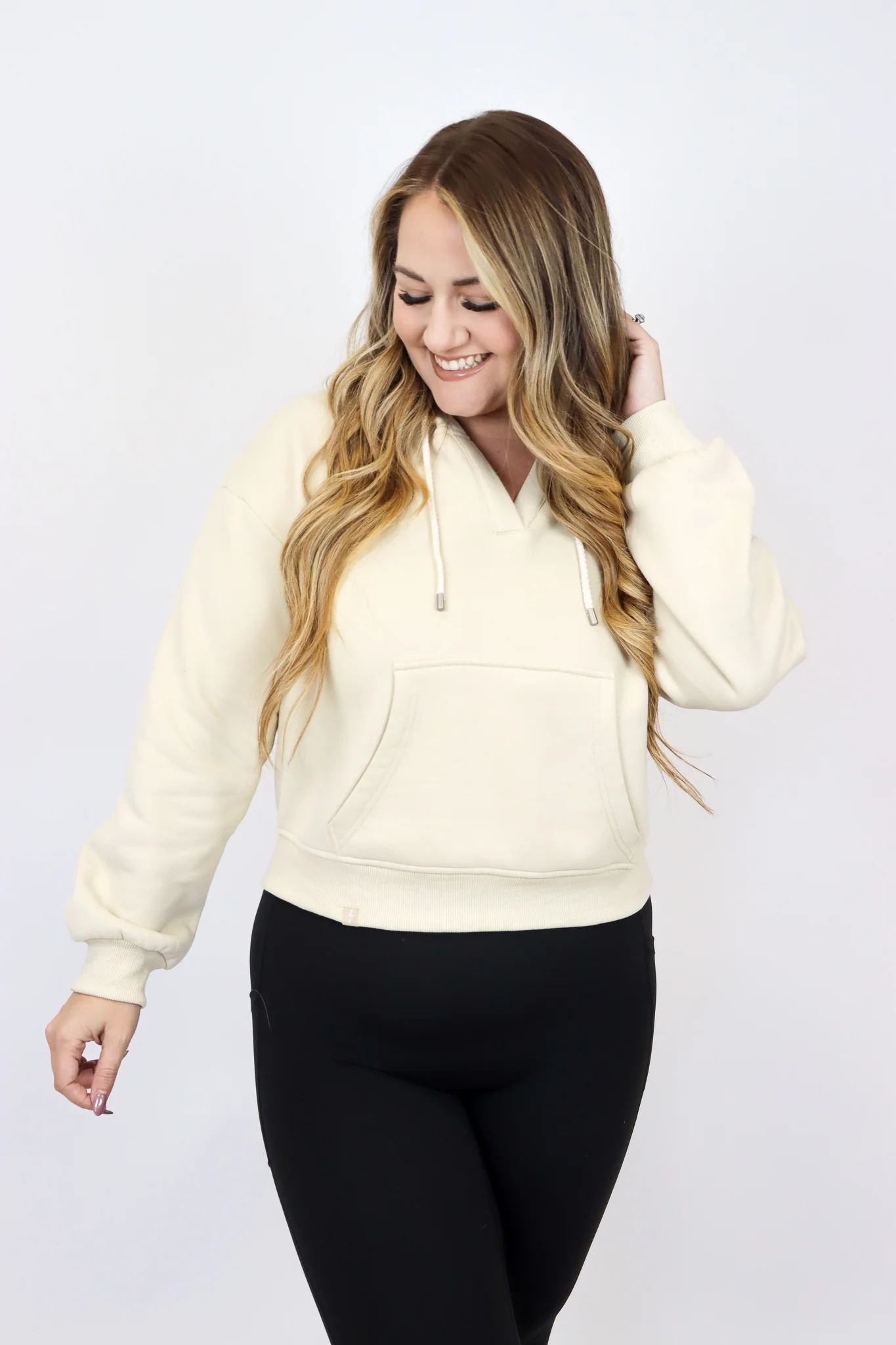 The Weekender V-Neck Hoodie - Final Sale - Image 9