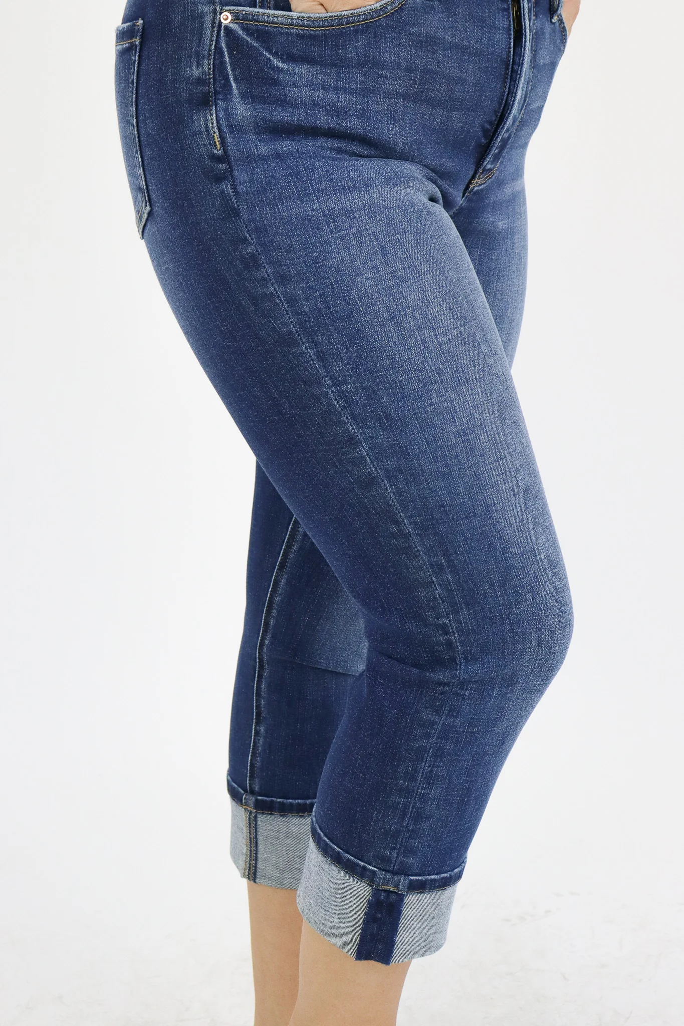 Tummy Control Capri Jeans by RFM - Image 5