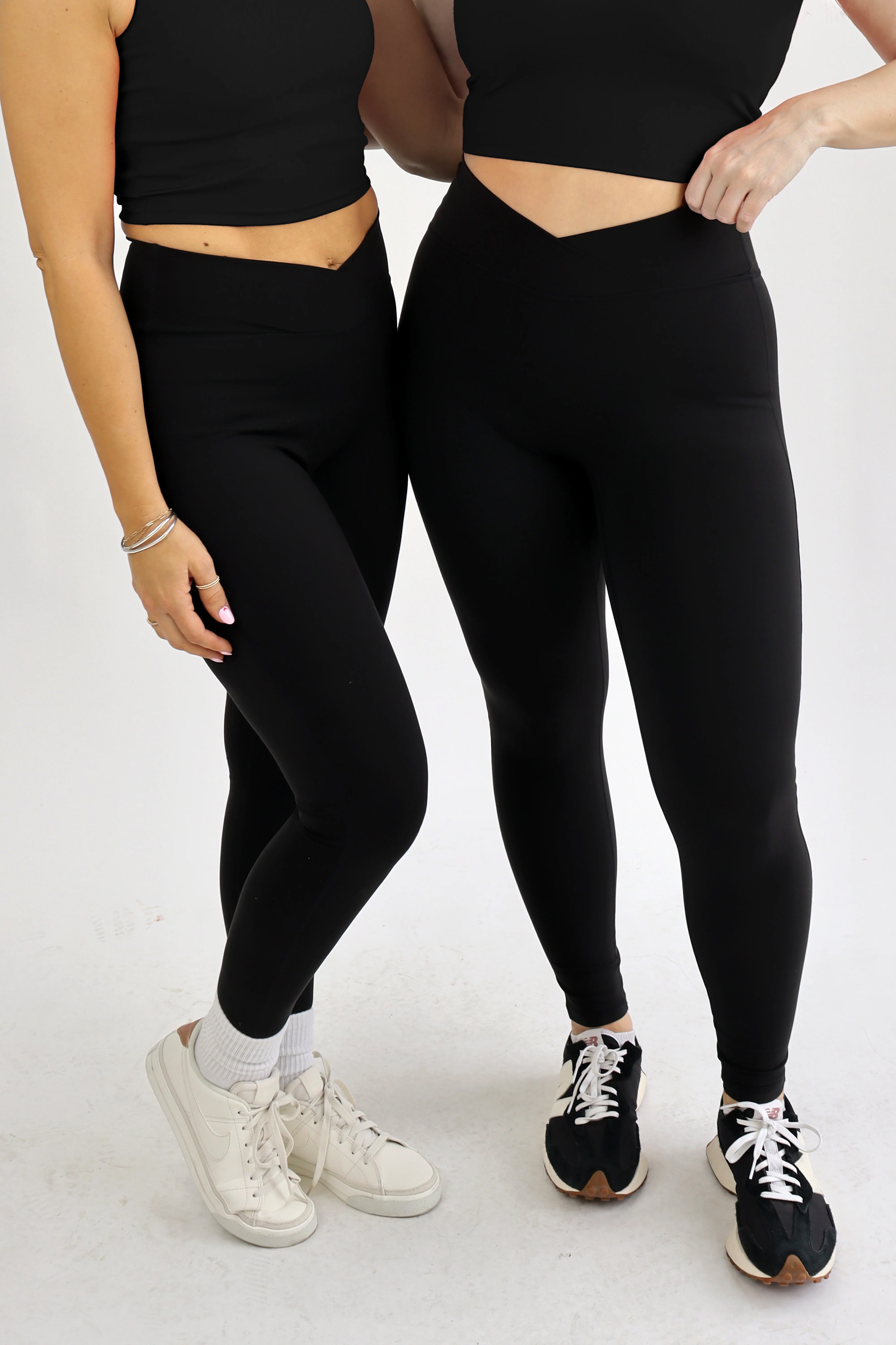 Tummy Control Crossover Leggings - Image 6