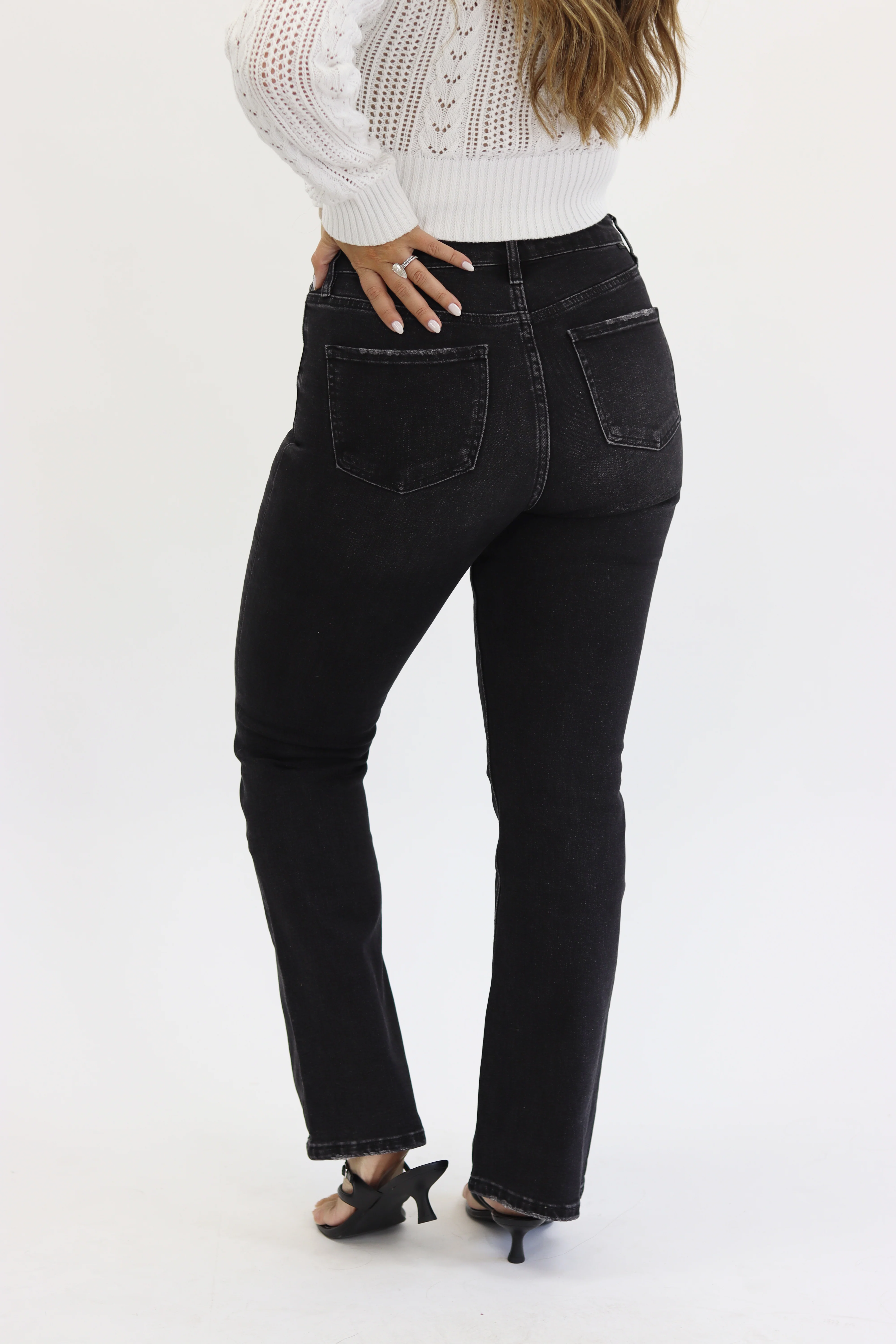 Bootcut Jeans - Vintage Black - Final Sale - Image 3