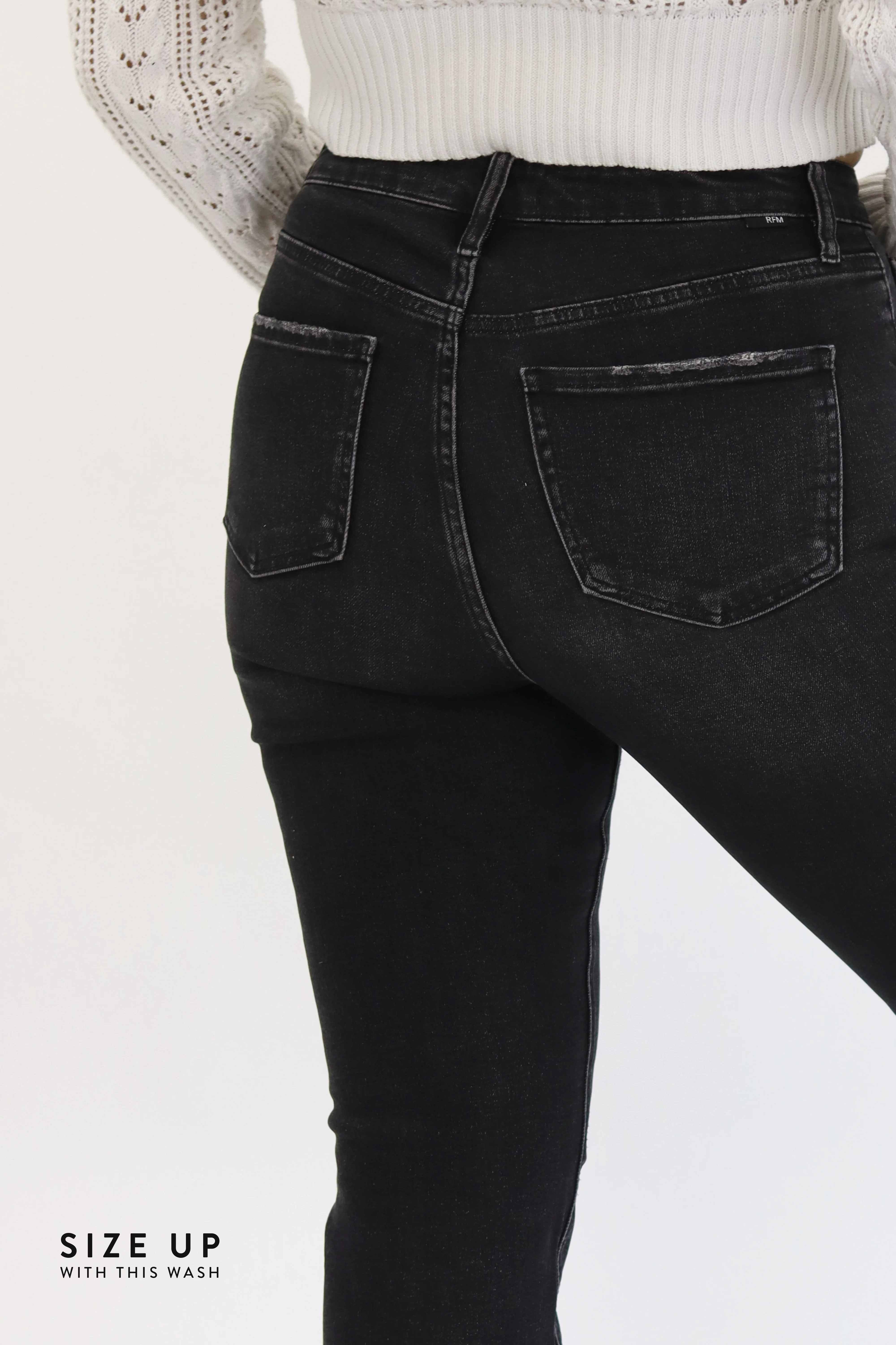 Bootcut Jeans - Vintage Black - Final Sale - Image 4