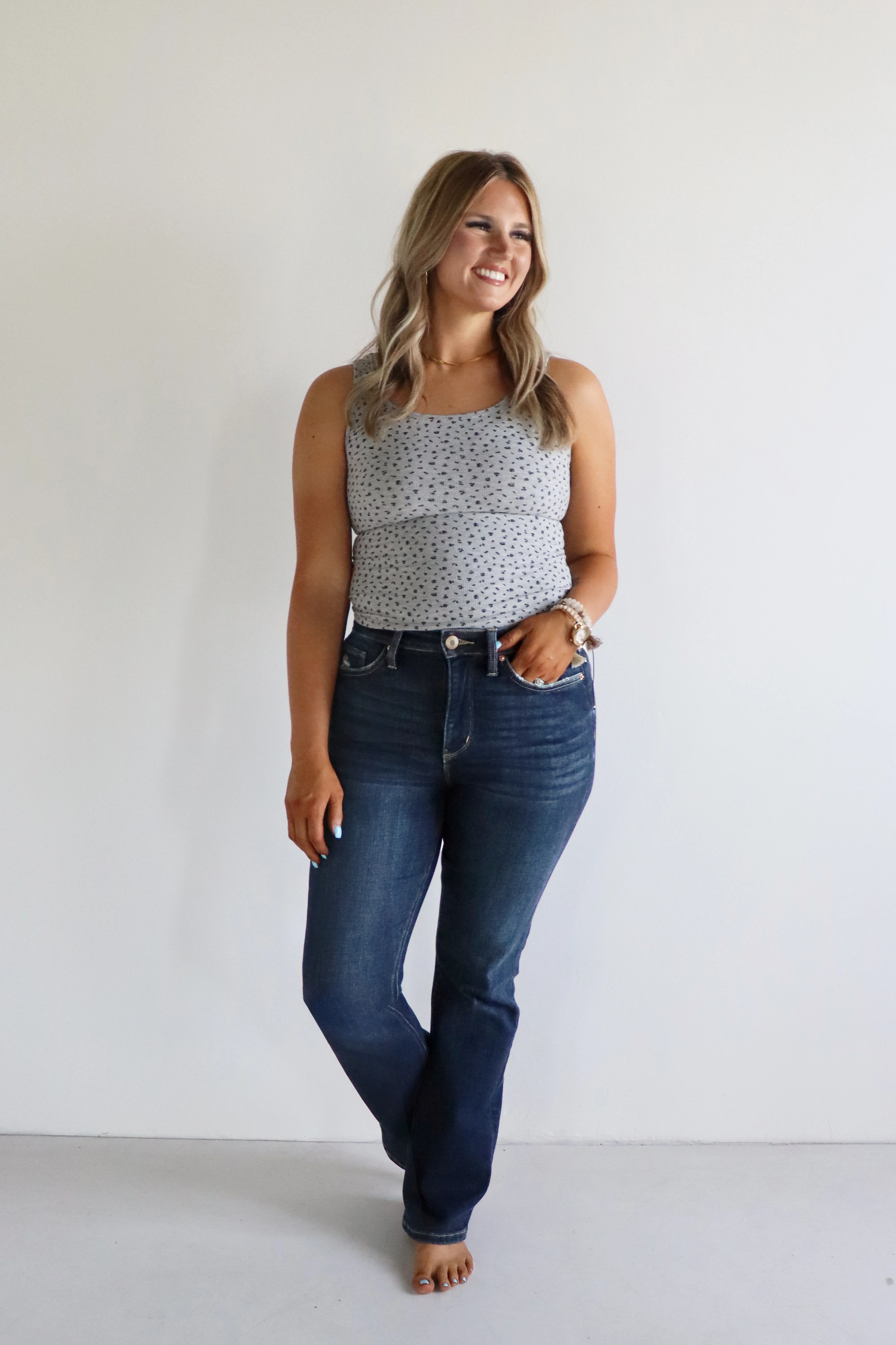 Bootcut Jeans - Medium Dark - Final Sale - Image 5
