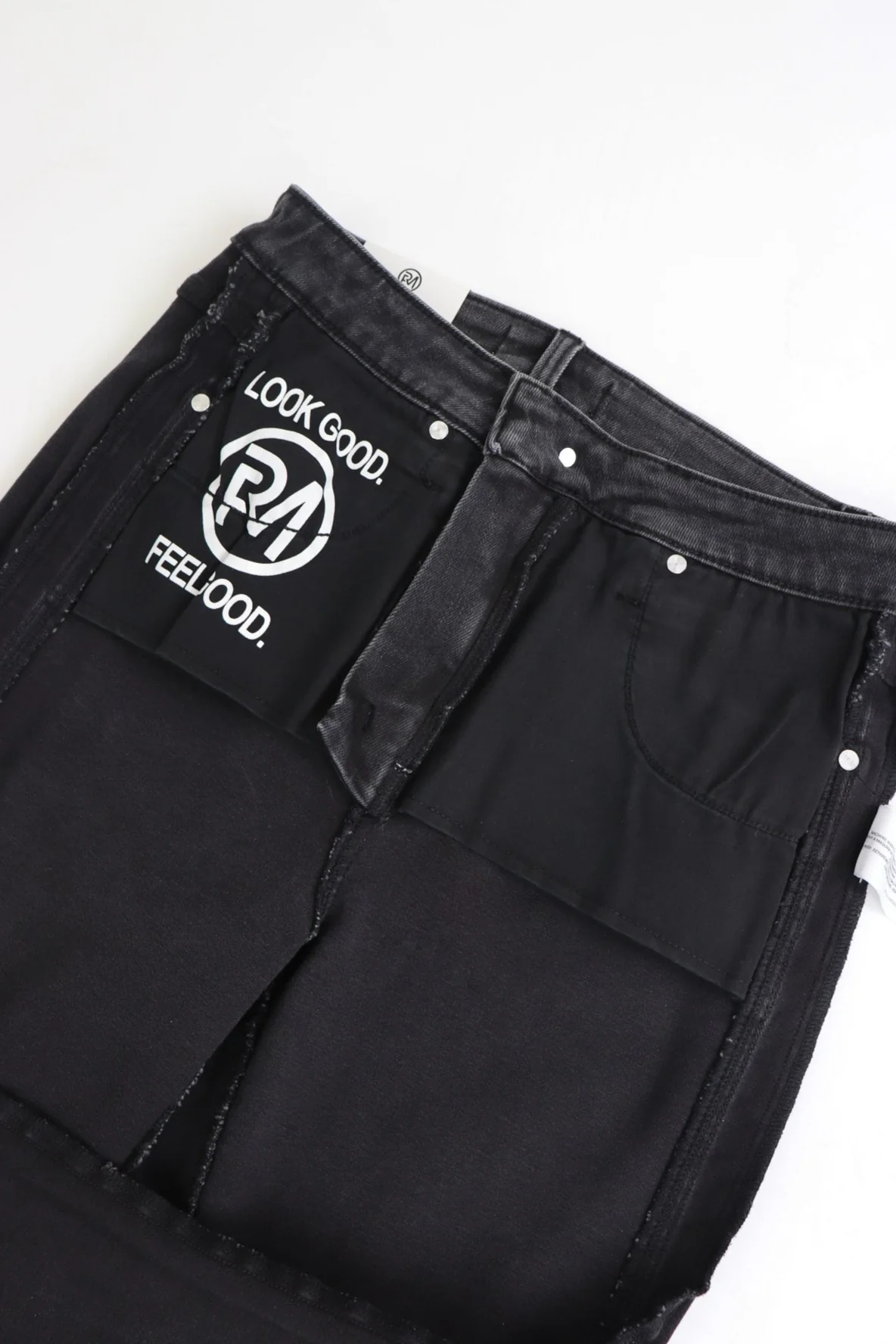 Bootcut Jeans - Black Slimming Seam - Image 5