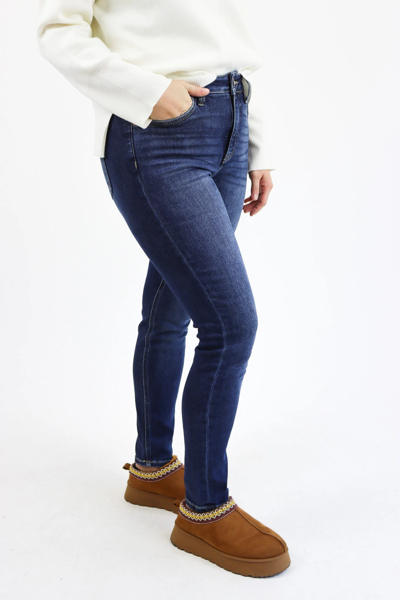 The Everyday Skinny Tummy Control Jean by Alexander Jane - Final Sale - Image 3