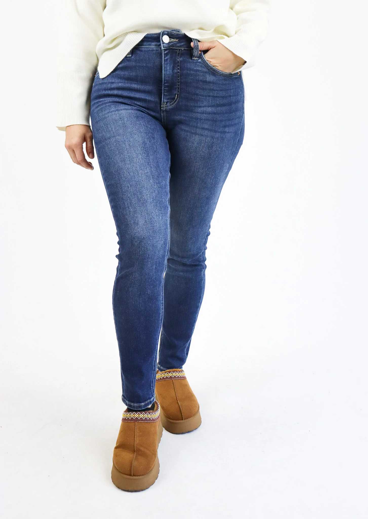 The Everyday Skinny Tummy Control Jean by Alexander Jane - Final Sale - Image 4
