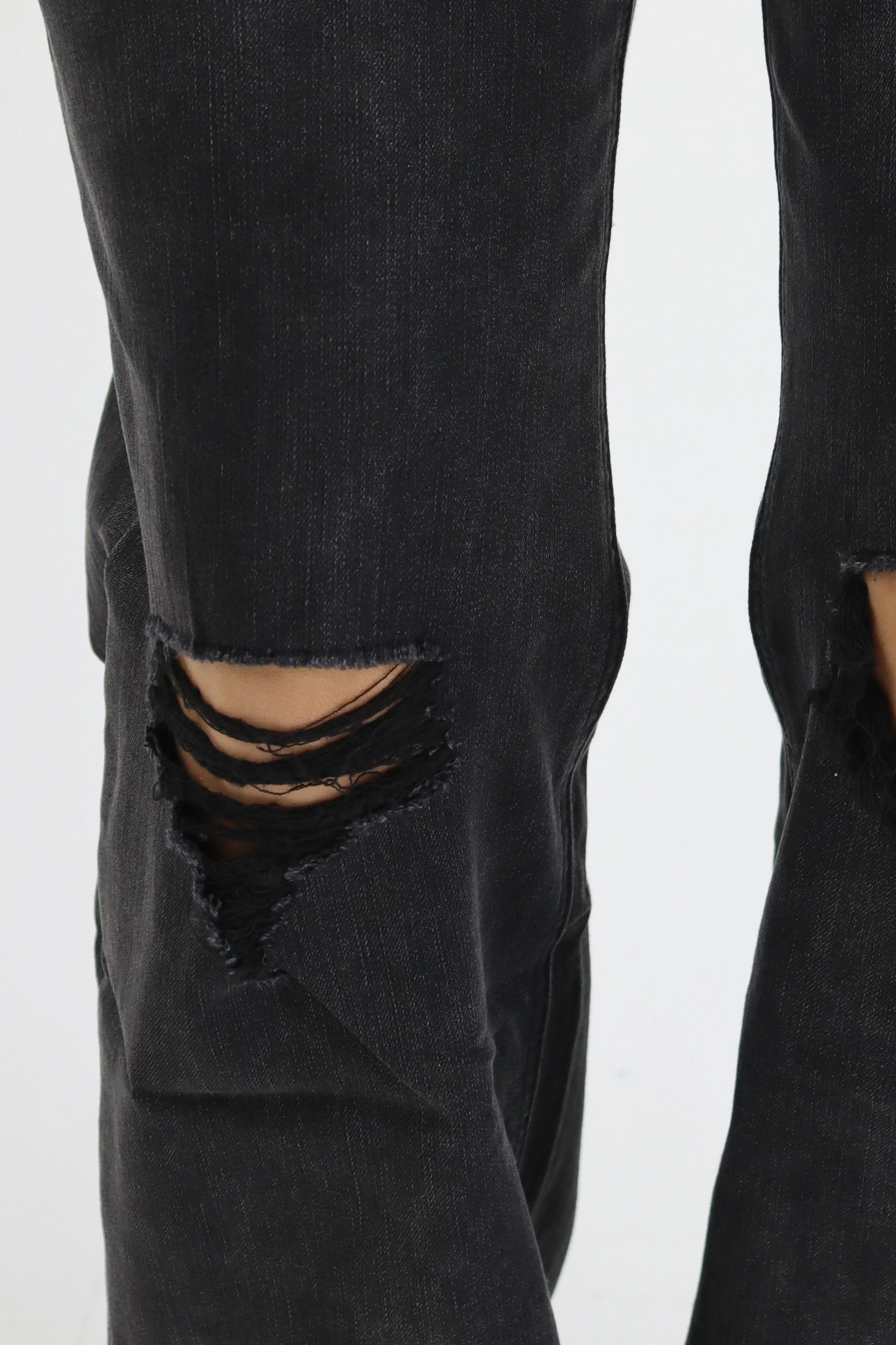 Tummy Control Wide Leg Jeans - Image 4